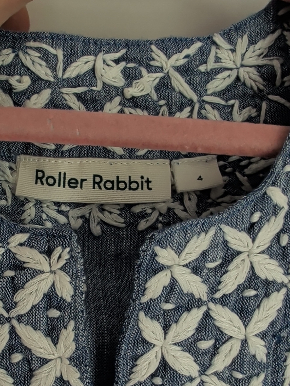 Roller Rabbit Embroidered Dress - Picture 3 of 3